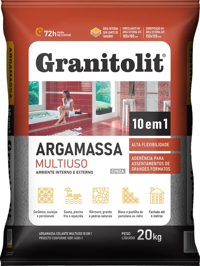 Granitolit Argamassa Multiuso 10 em 1